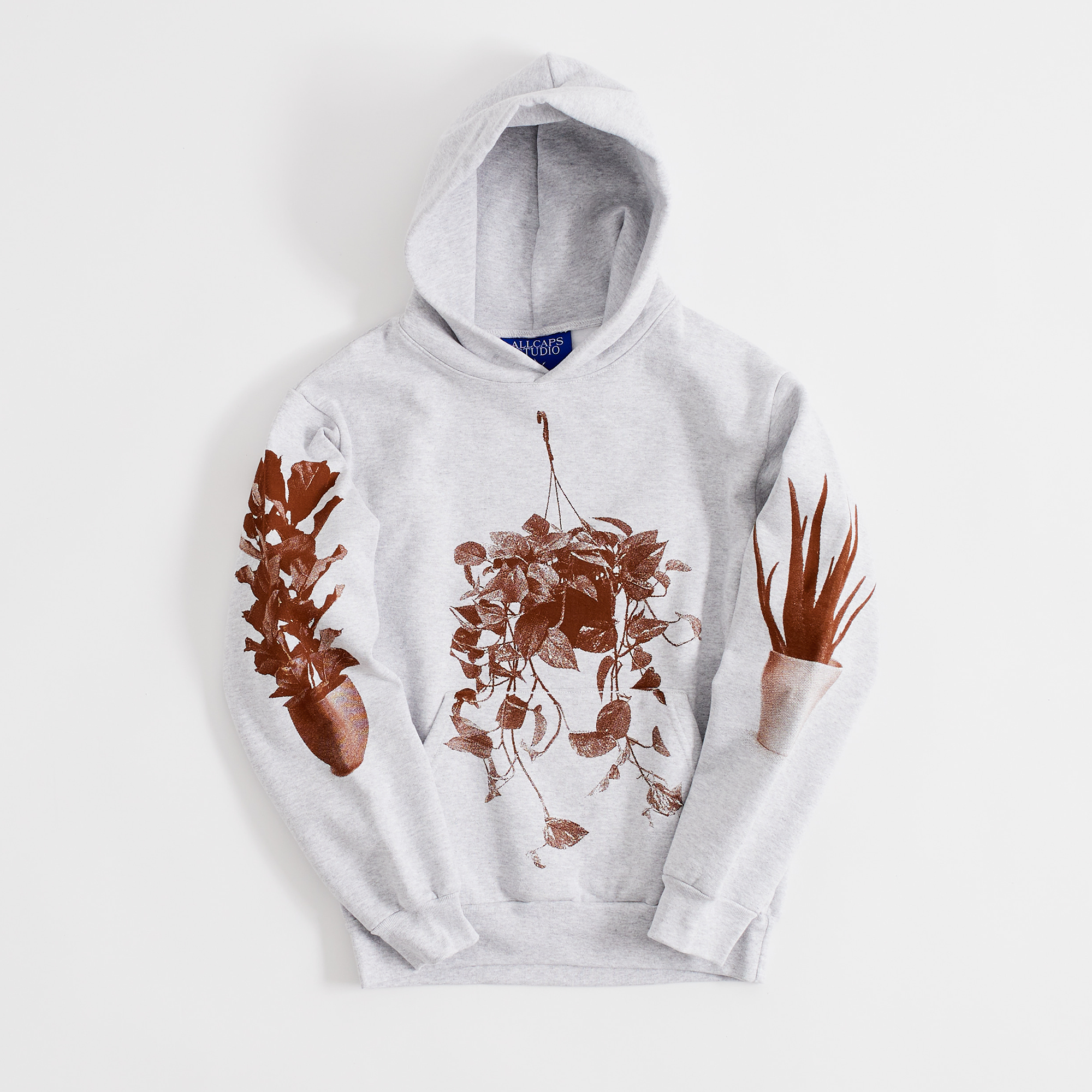 Plant Collection Hooded Sweatshirt (Ash)