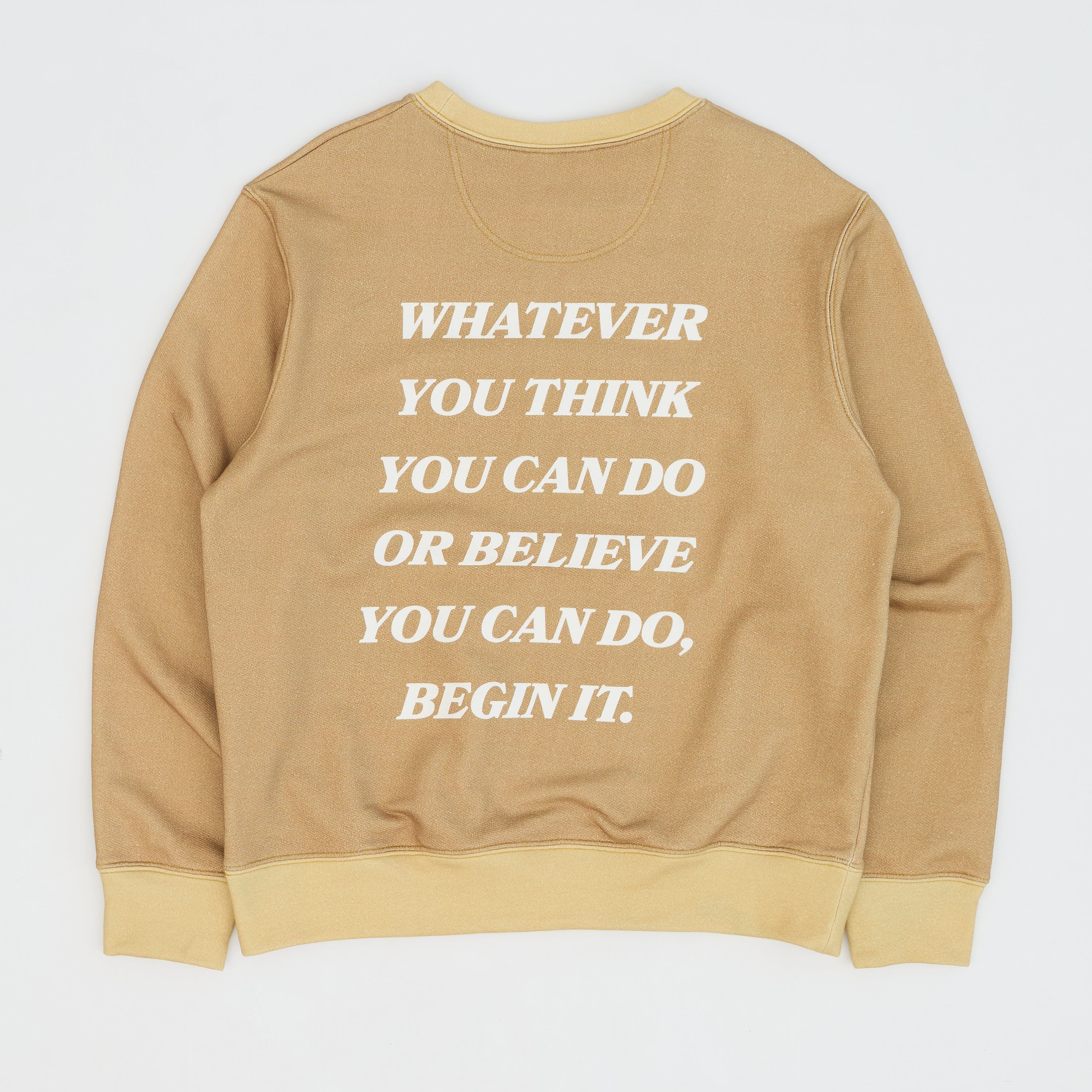 Begin! Crewneck (Sand)