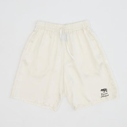 Present Moment: Lounge Shorts (White)