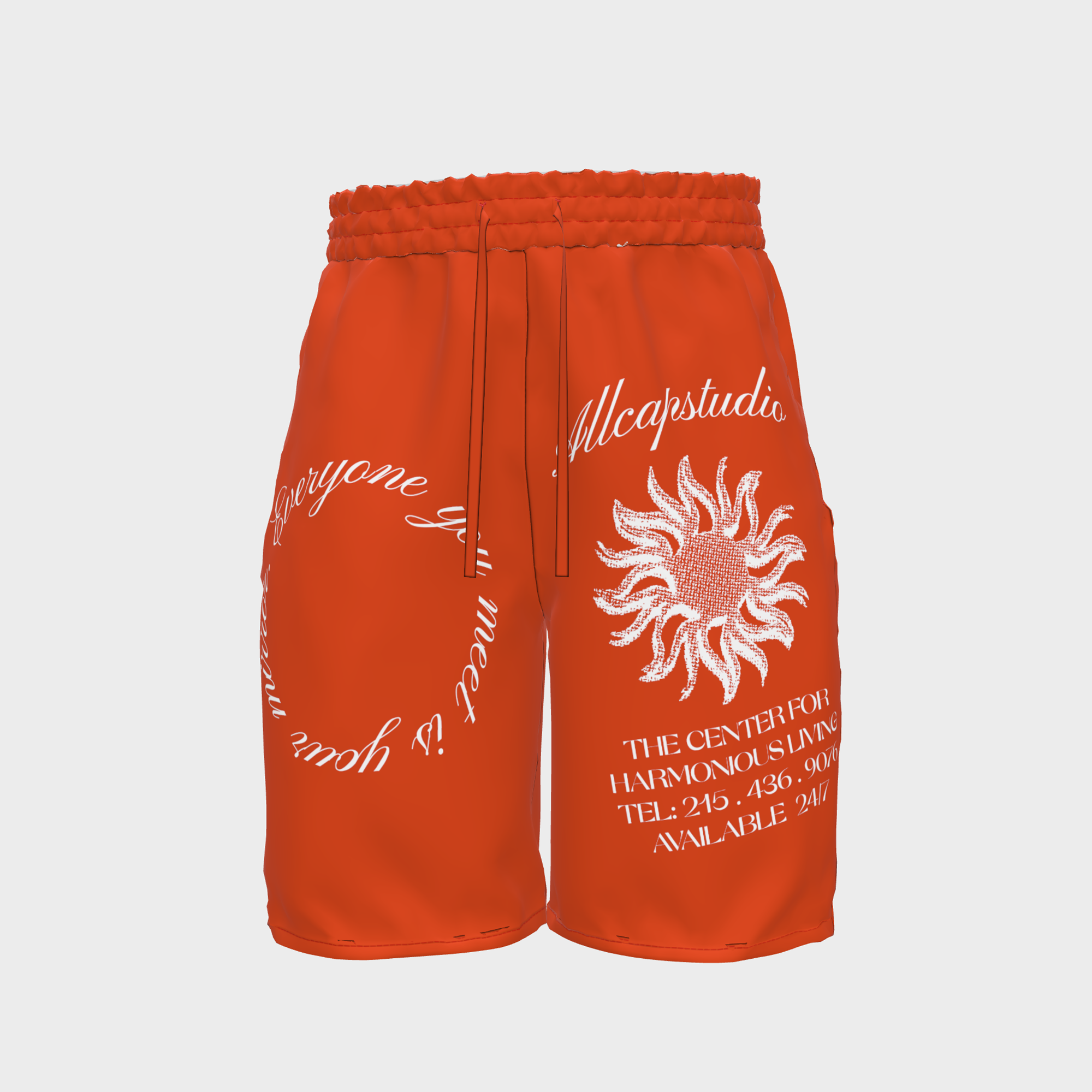 Archive Editions: Harmonious Living Shorts (Orange)