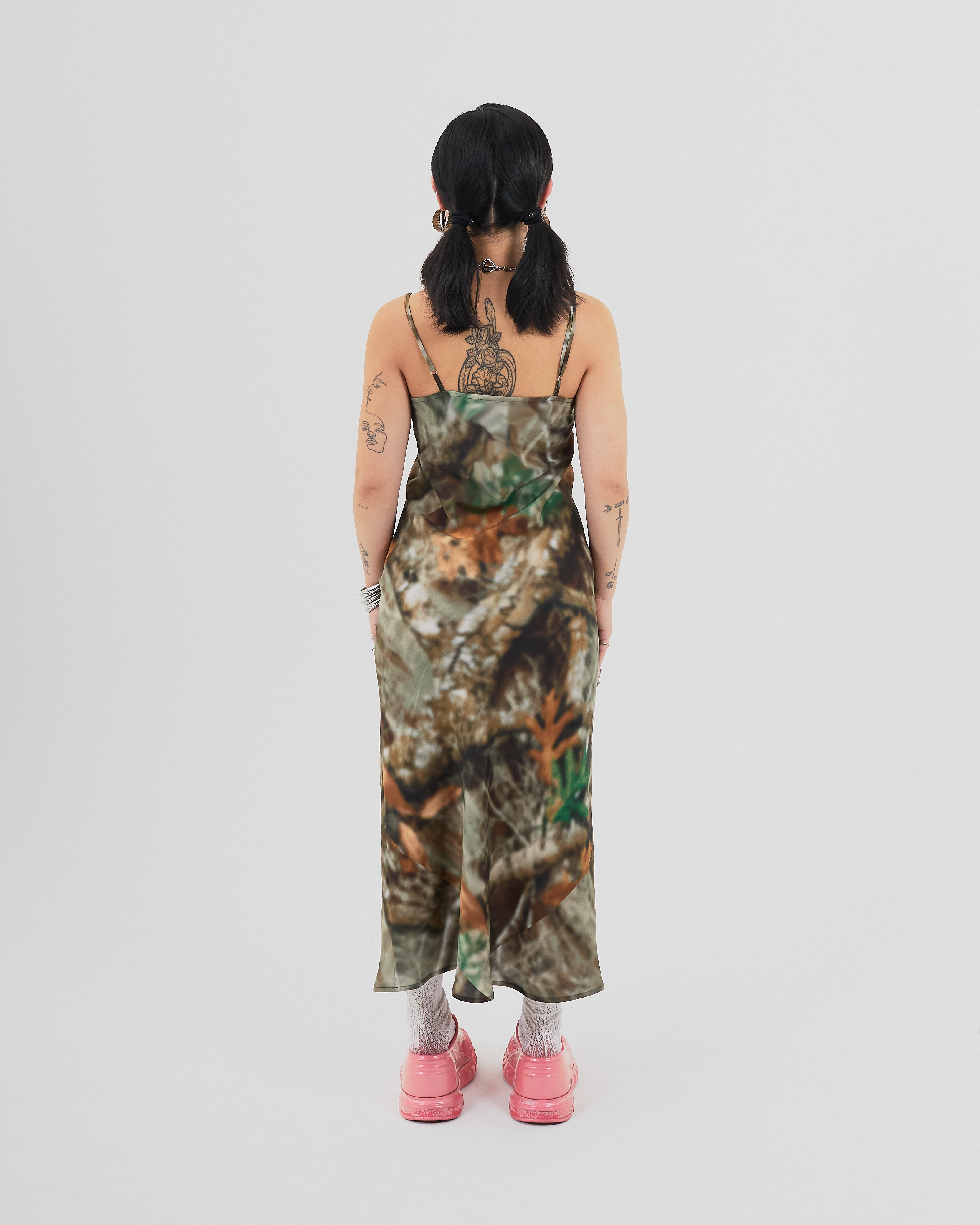 Focus Camo - Slip Dress