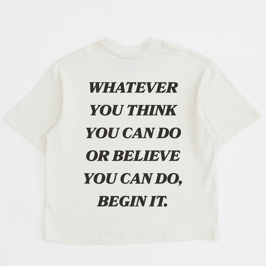 Begin! T-Shirt (White)