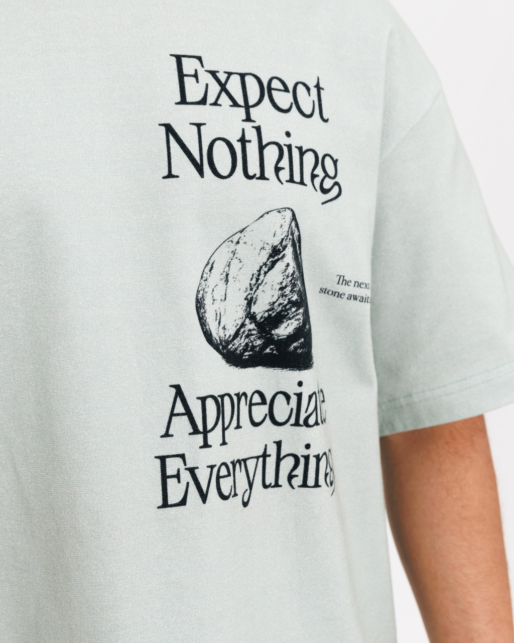 Expect Nothing T-Shirt (Teal)