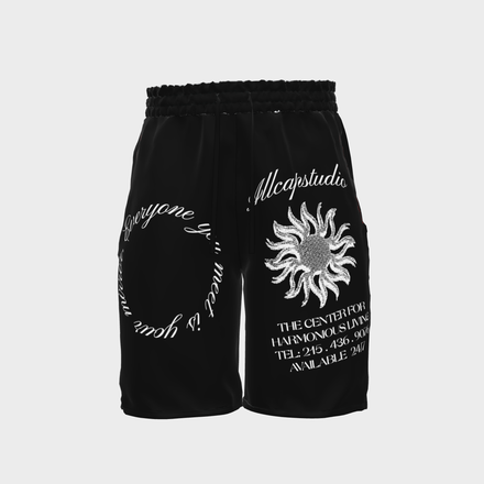 Archive Editions: Harmonious Living Shorts (Black)