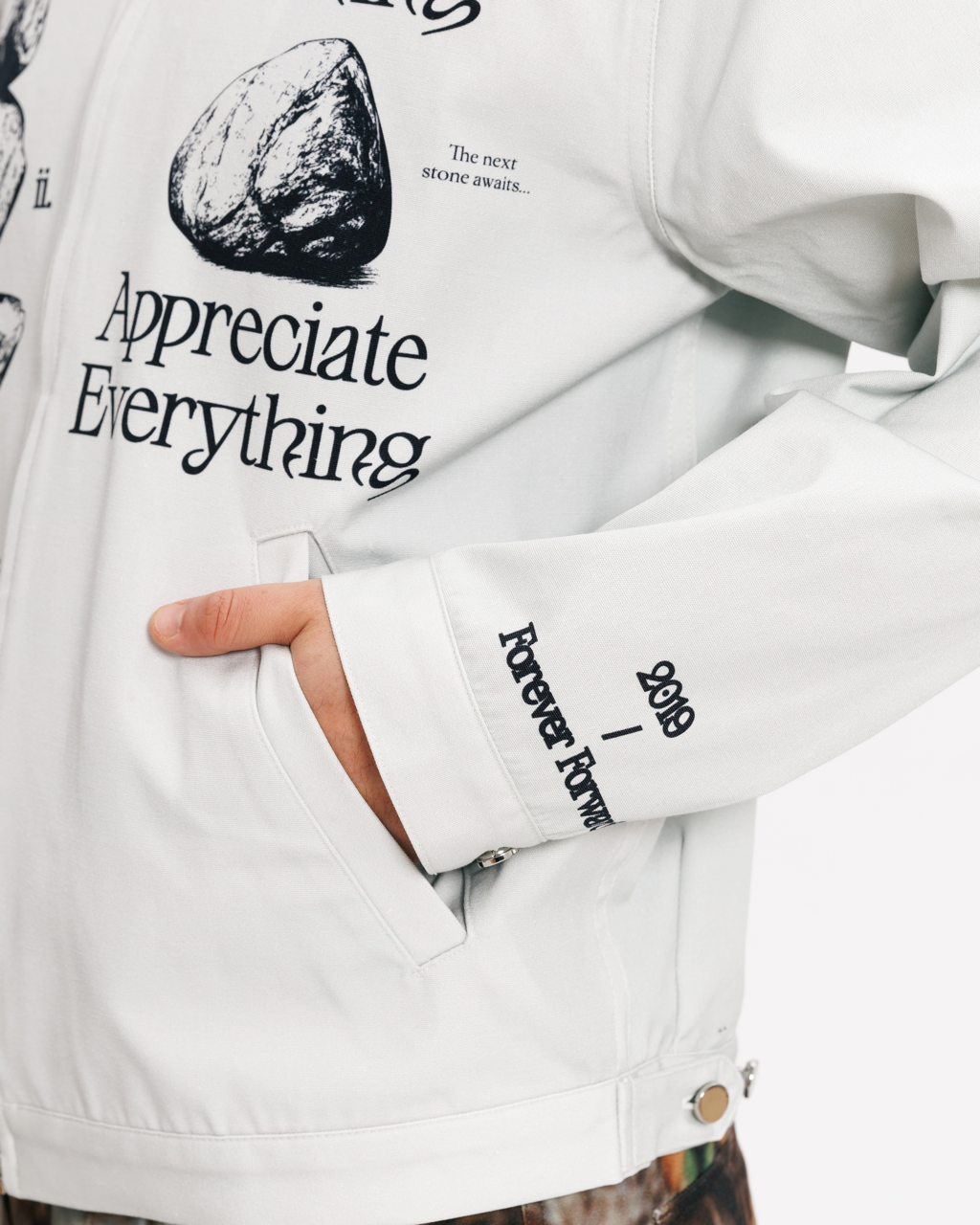 Expect Nothing Jacket (Cream)