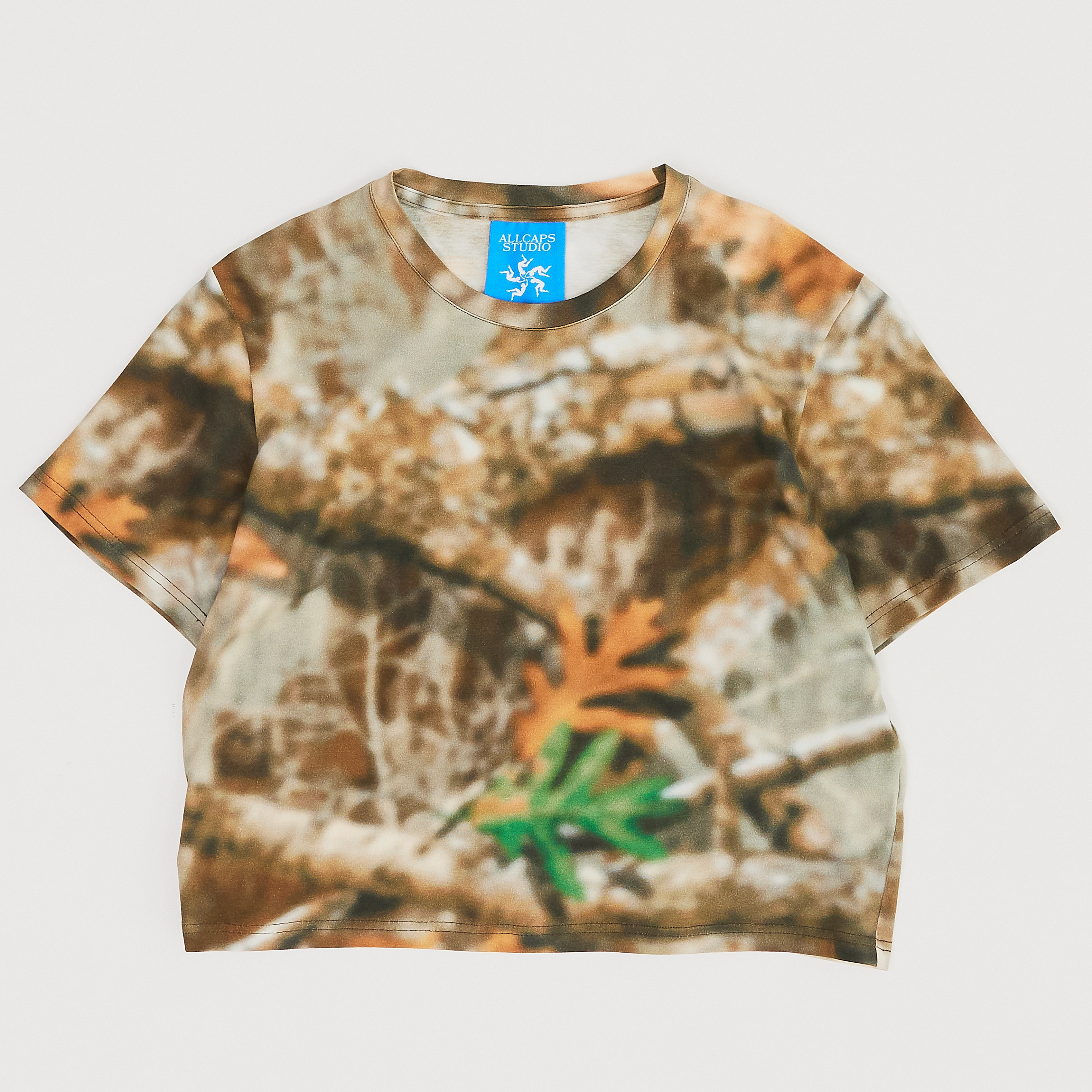 Focus Camo: Women's Cropped Tee