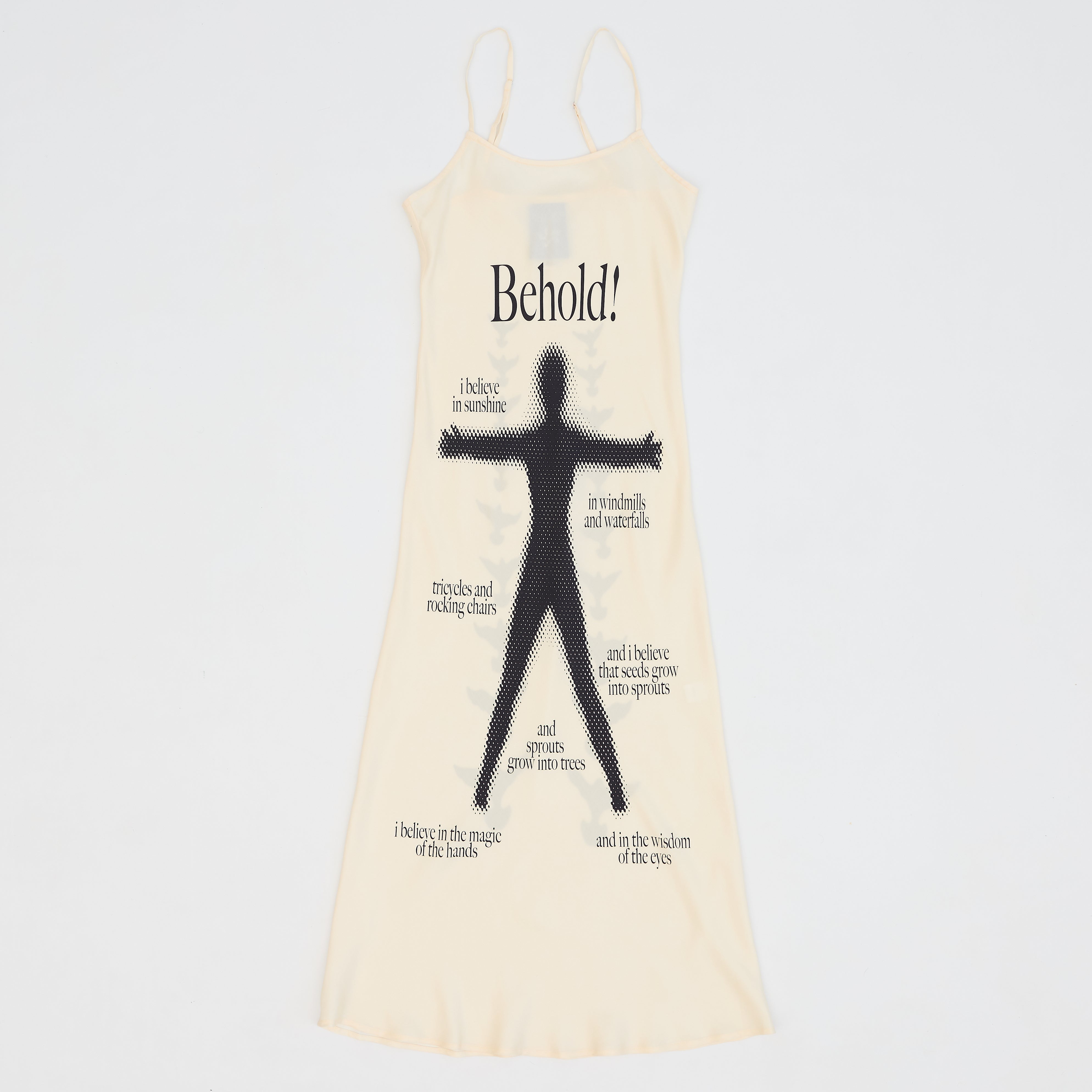 Behold! Slip Dress (Creme)