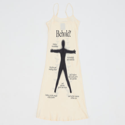 Behold! Slip Dress (Creme)