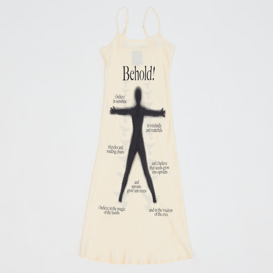 Behold! Slip Dress (Creme)