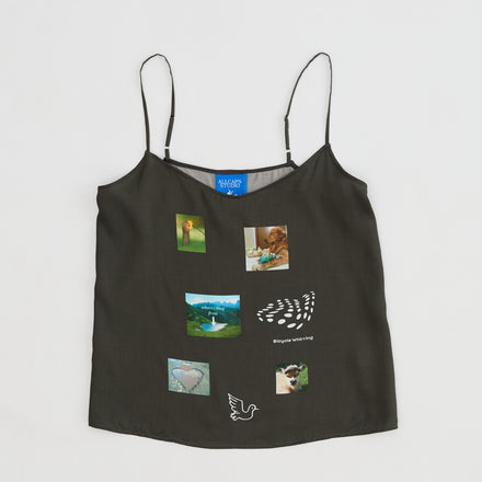 MOOD BOARD CAMISOLE (CHARCOAL)