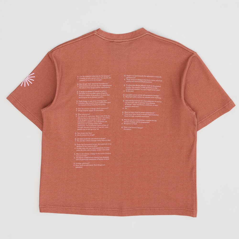 Eames Design T-Shirt (Saffron)