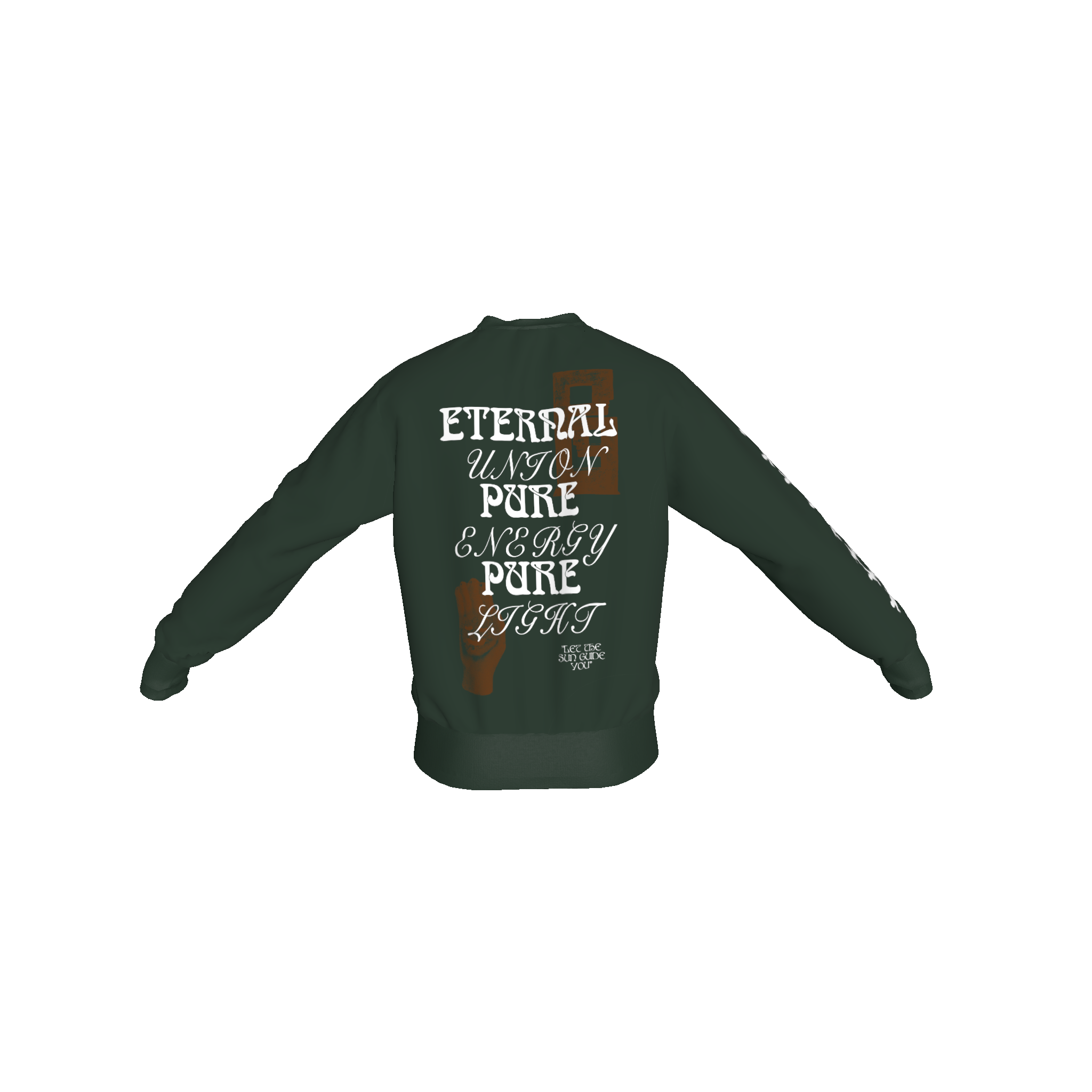 Eternal Union Crewneck Sweatshirt (Forest Green)