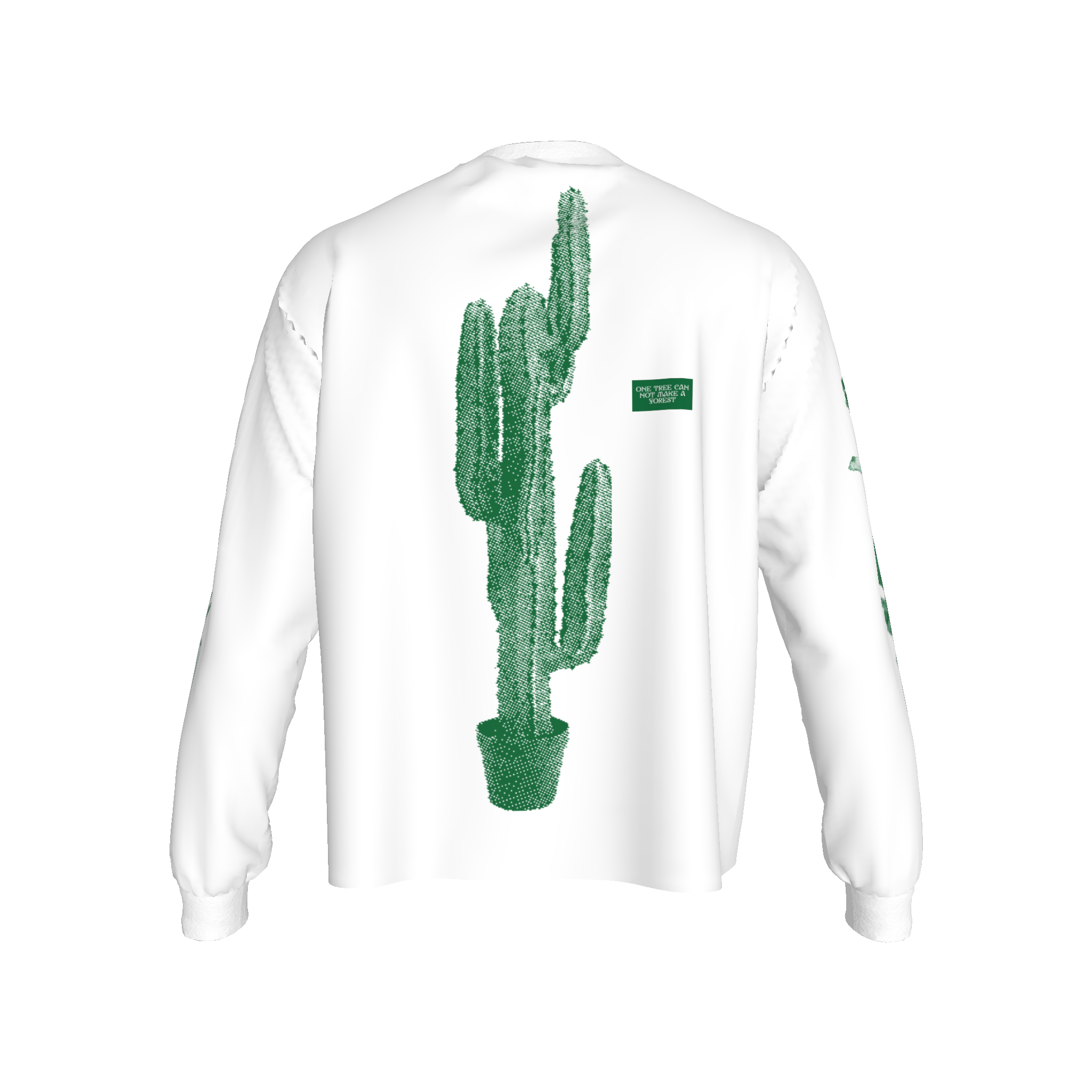 Plant Collection L/S T-Shirt (White)