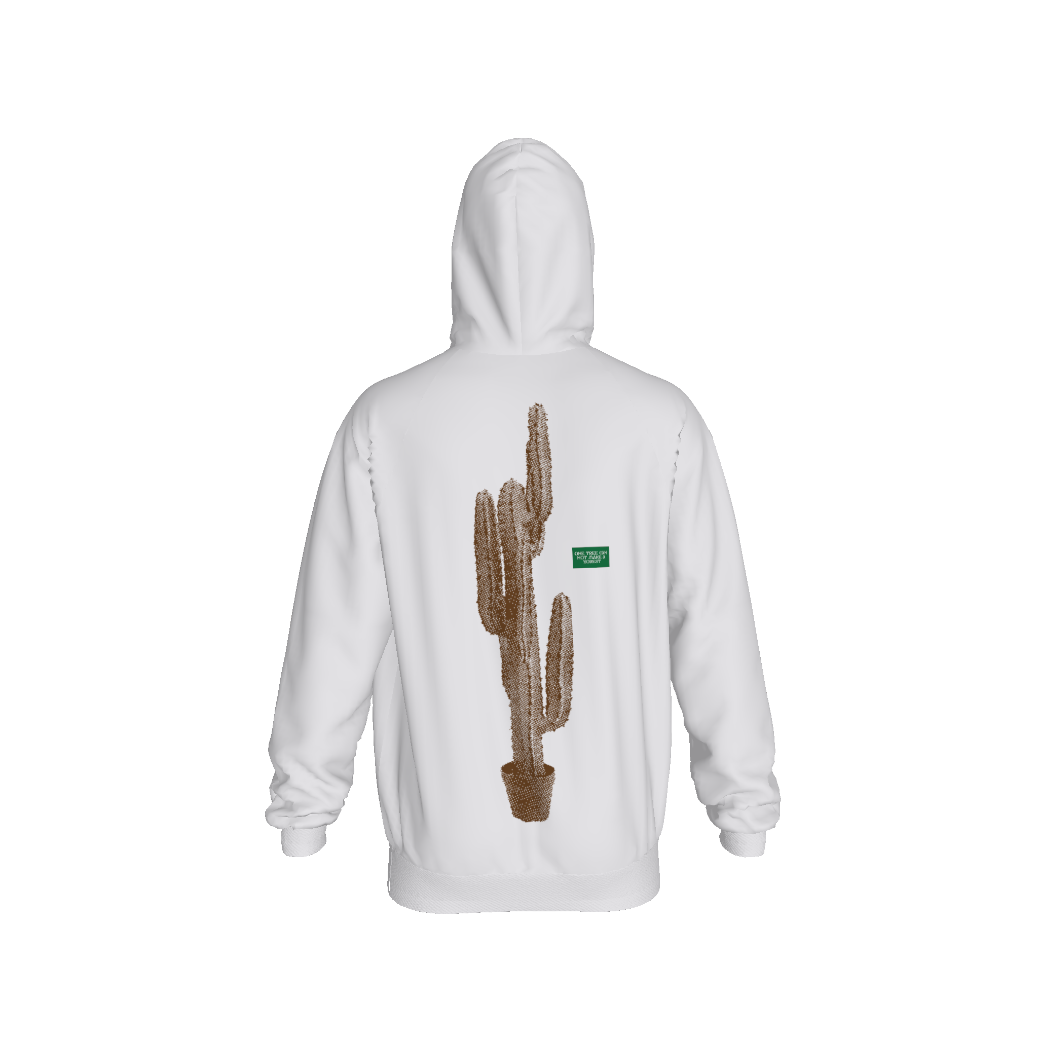 Plant Collection Hooded Sweatshirt (Ash Grey)