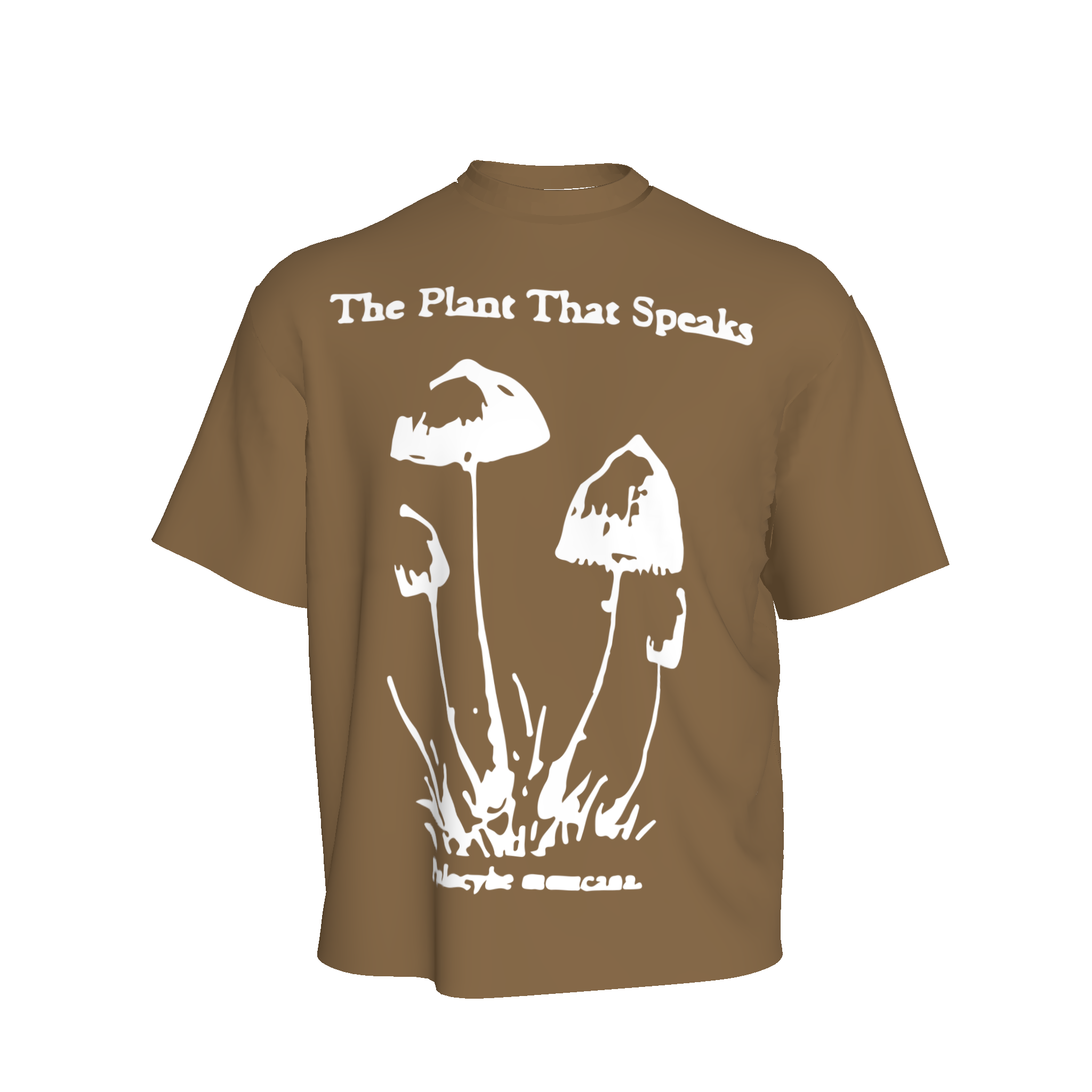 Mushroom S/S T-Shirt (Brown)