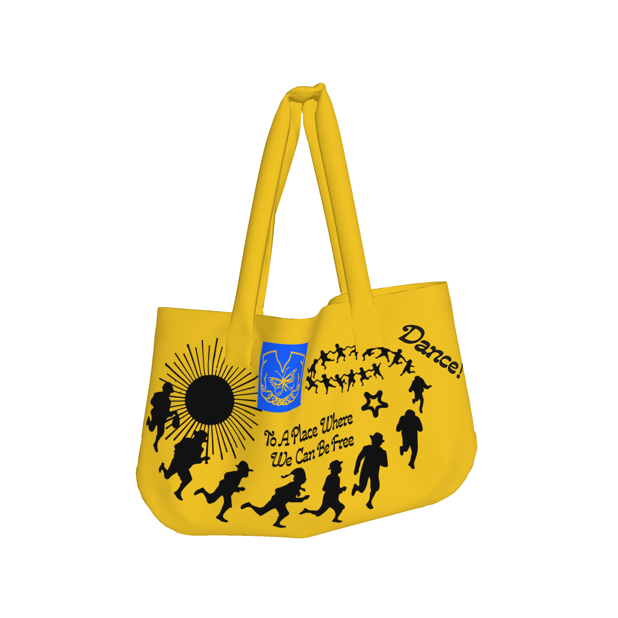 Dance! Large Tote (Yellow)