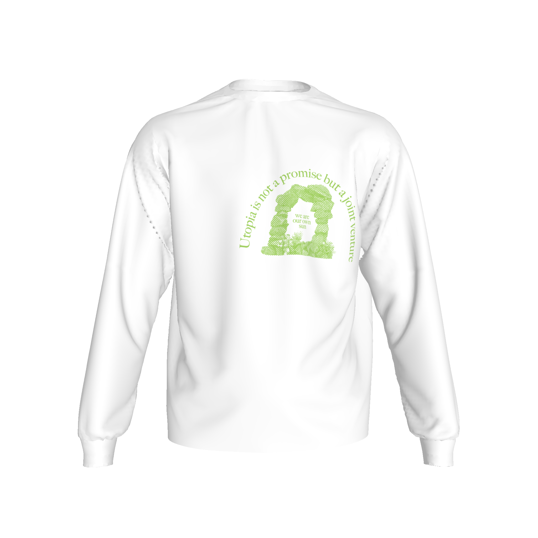 Utopia L/S T-Shirt (White)