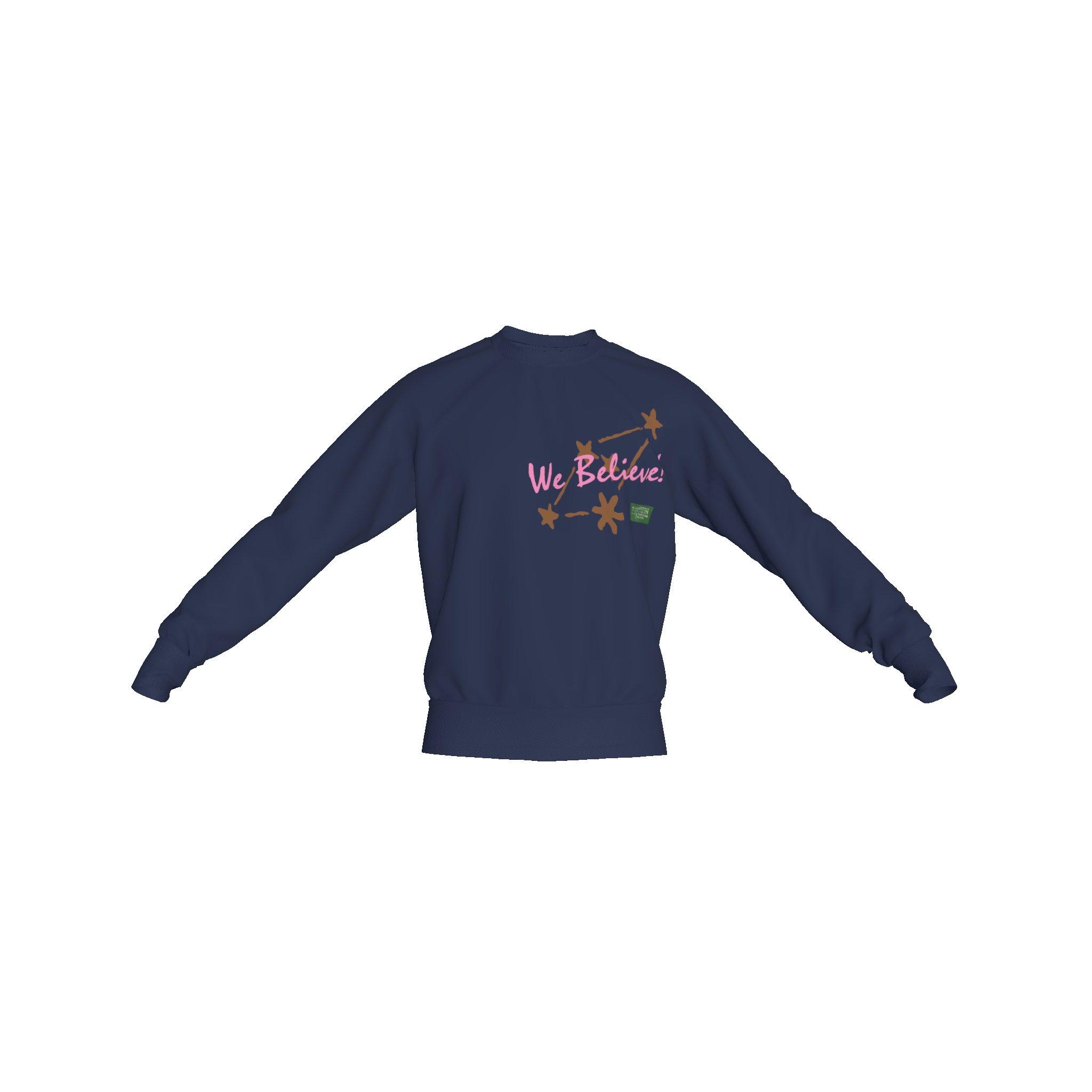 Believe! Sweatshirt (Navy)