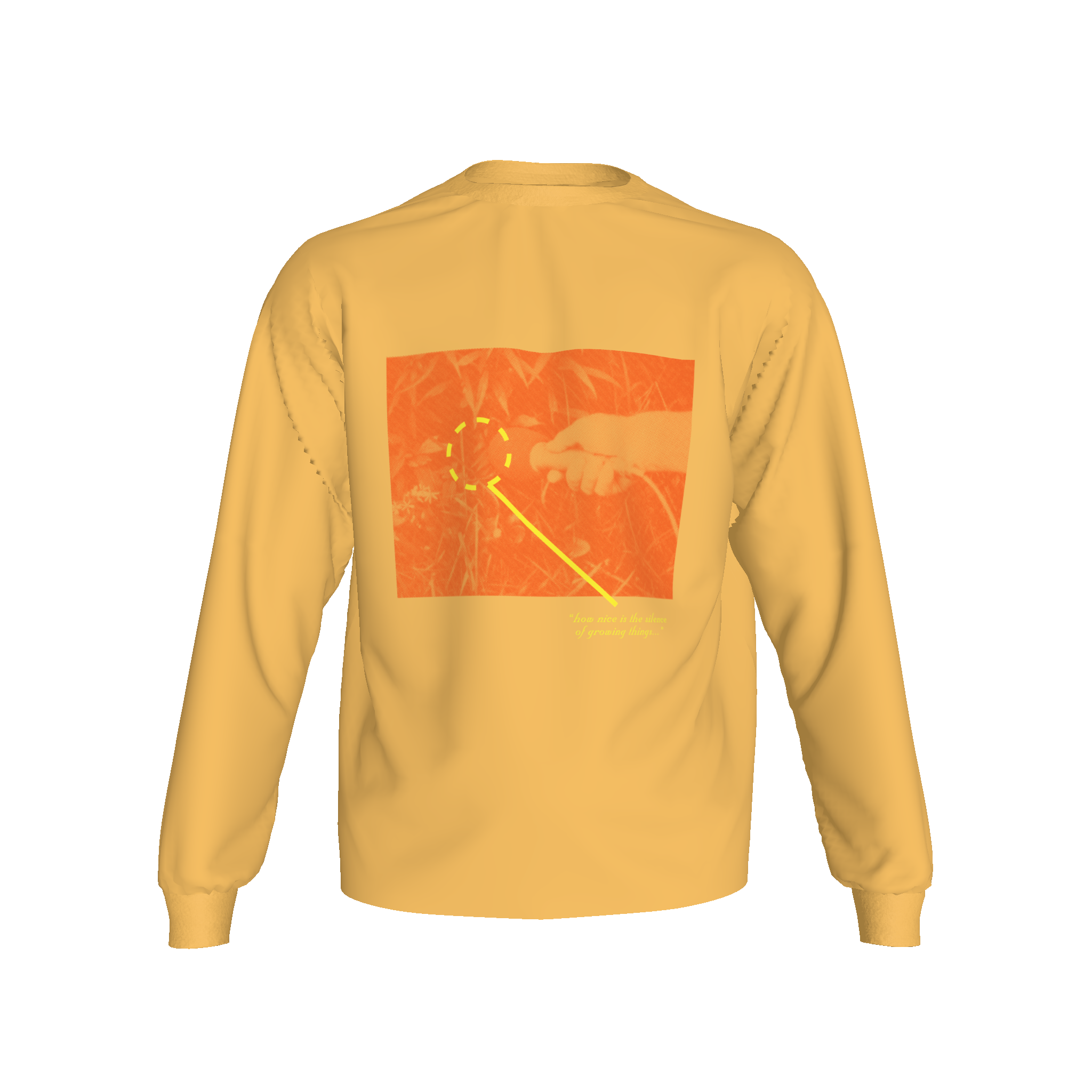 Plant Sound L/S T-Shirt (Yellow)