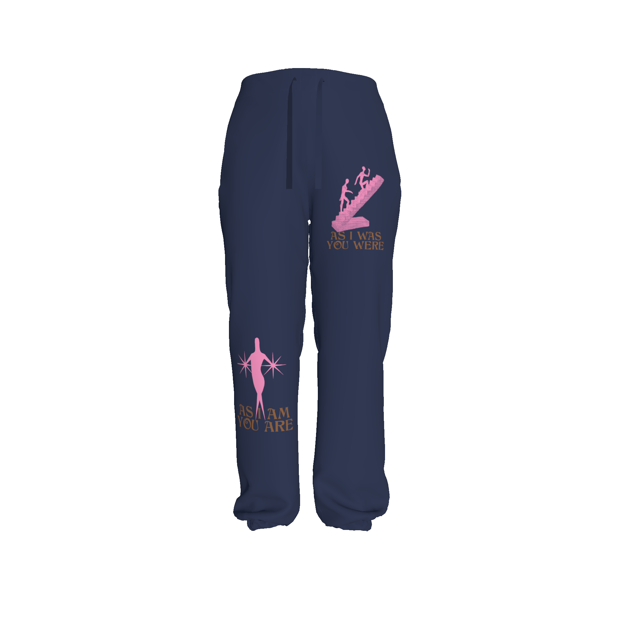 Believe! Sweatpants (Navy)