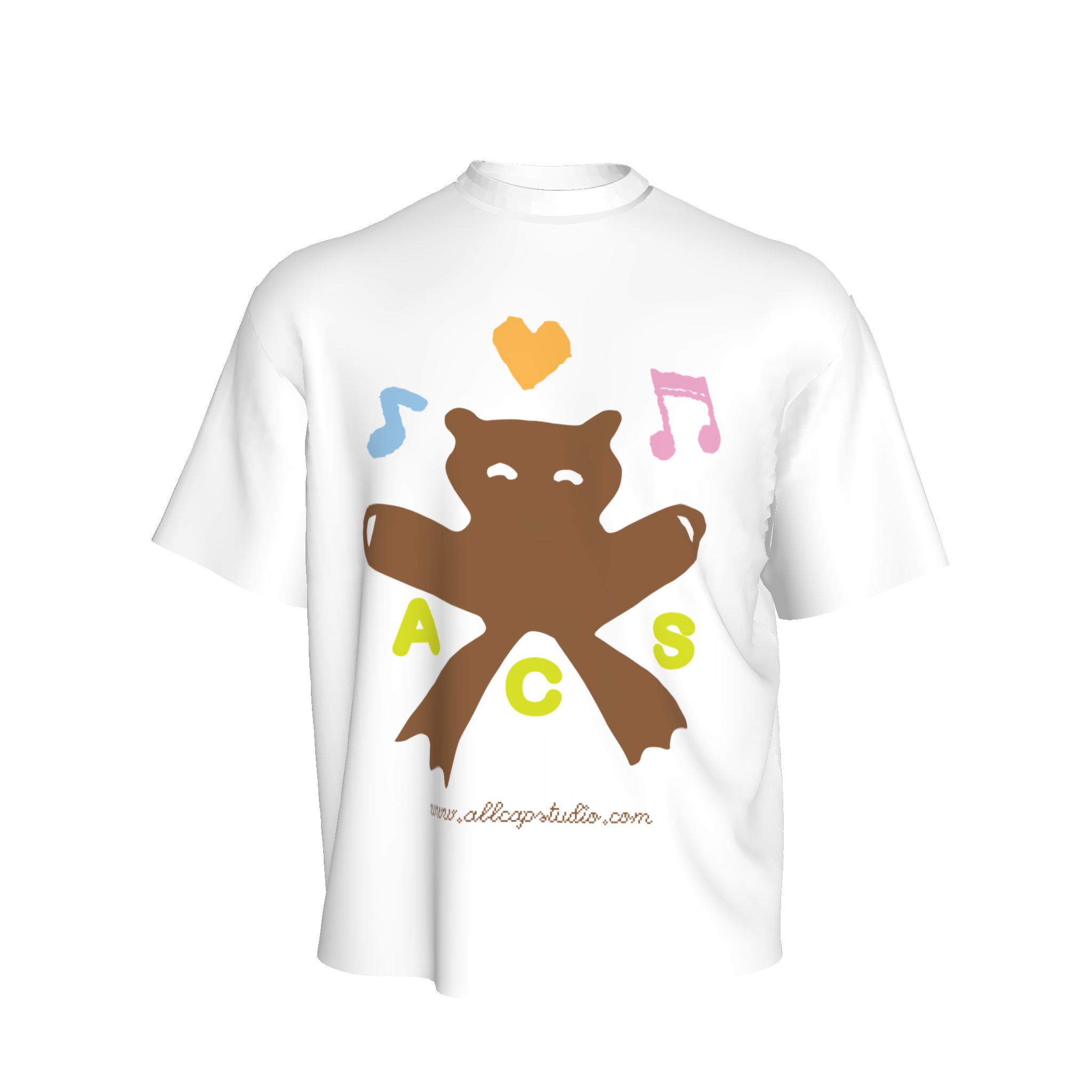 Teddy S/S T-Shirt (White)