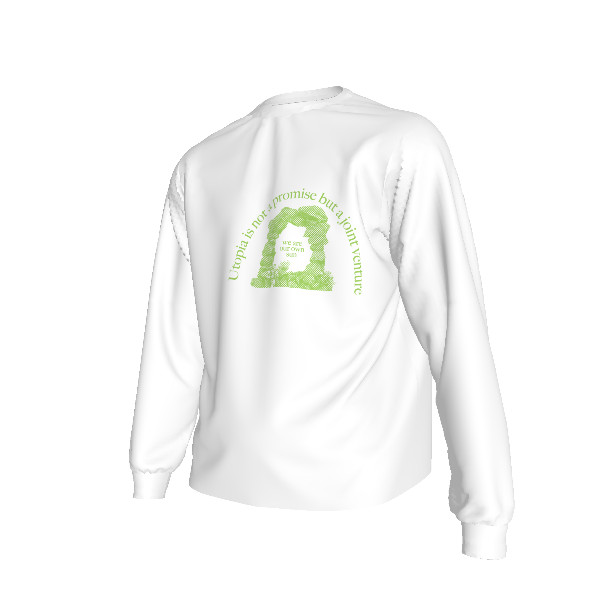 Utopia L/S T-Shirt (White)