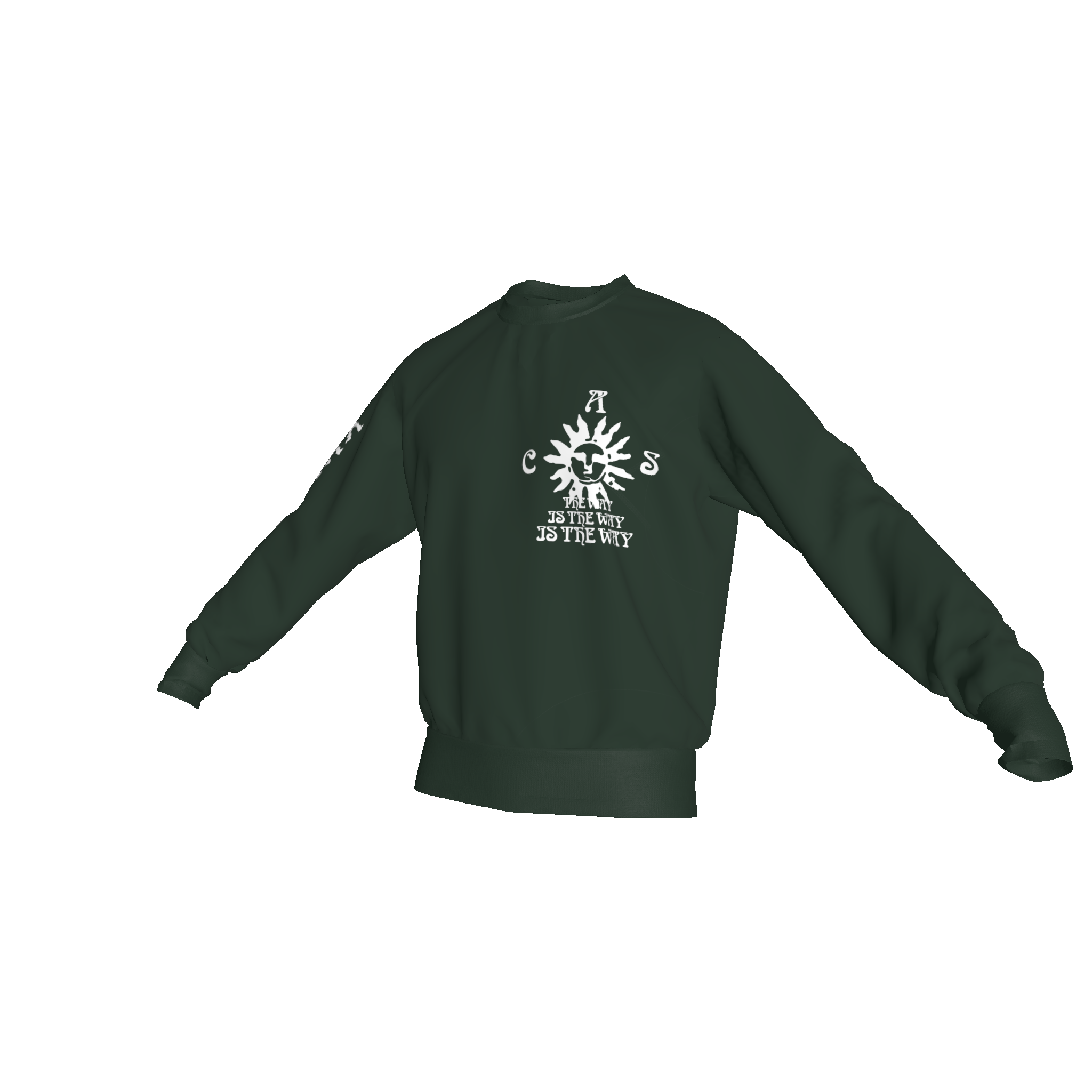 Eternal Union Crewneck Sweatshirt (Forest Green)