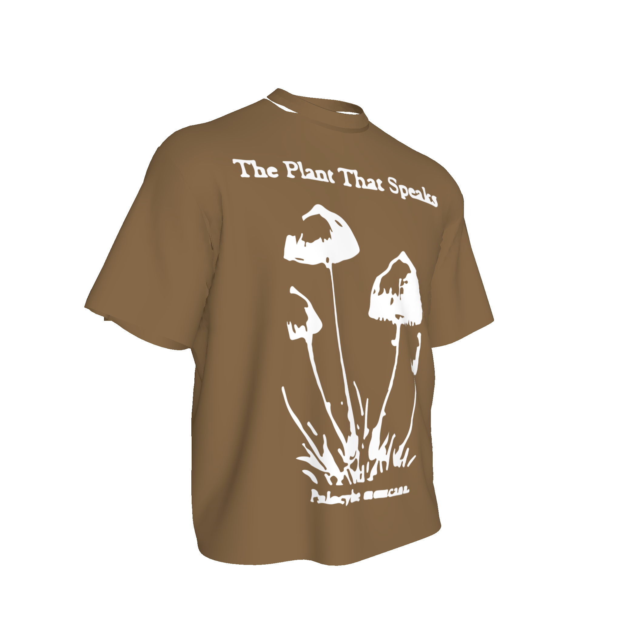 Mushroom S/S T-Shirt (Brown)