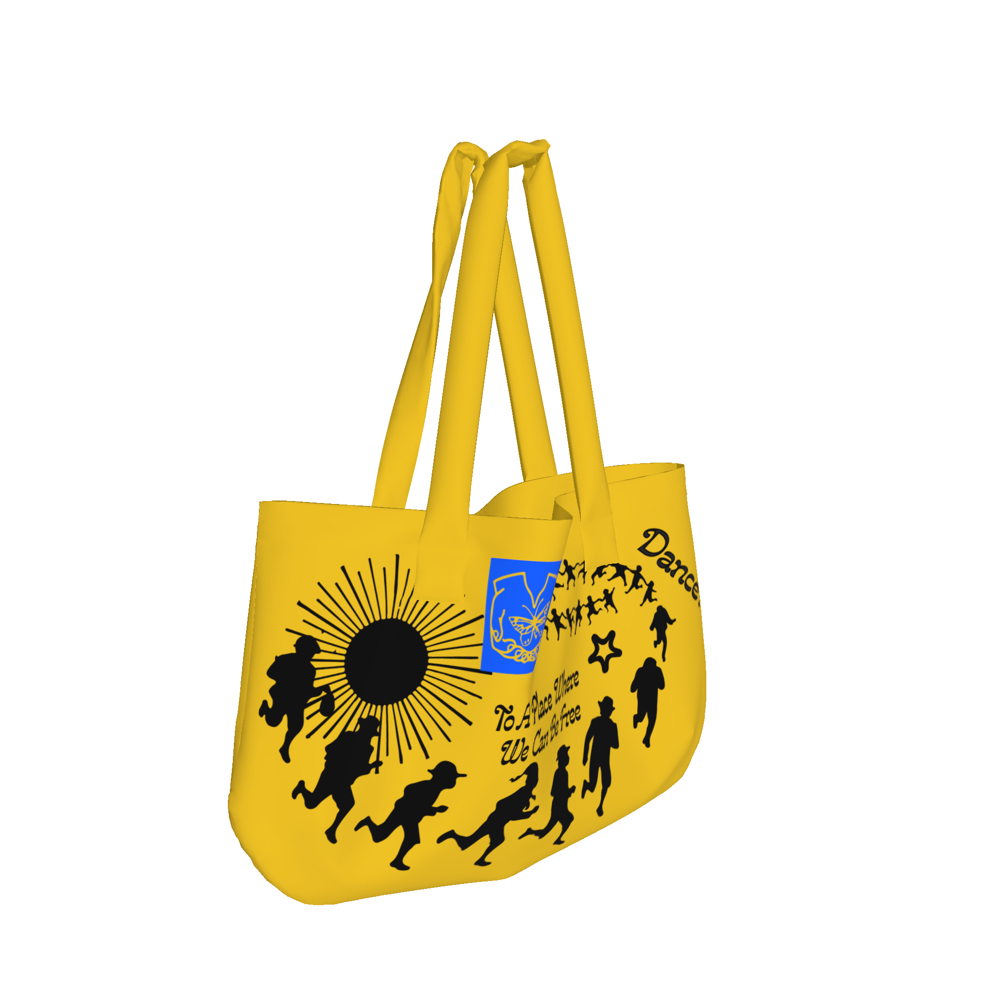 Dance! Large Tote (Yellow)