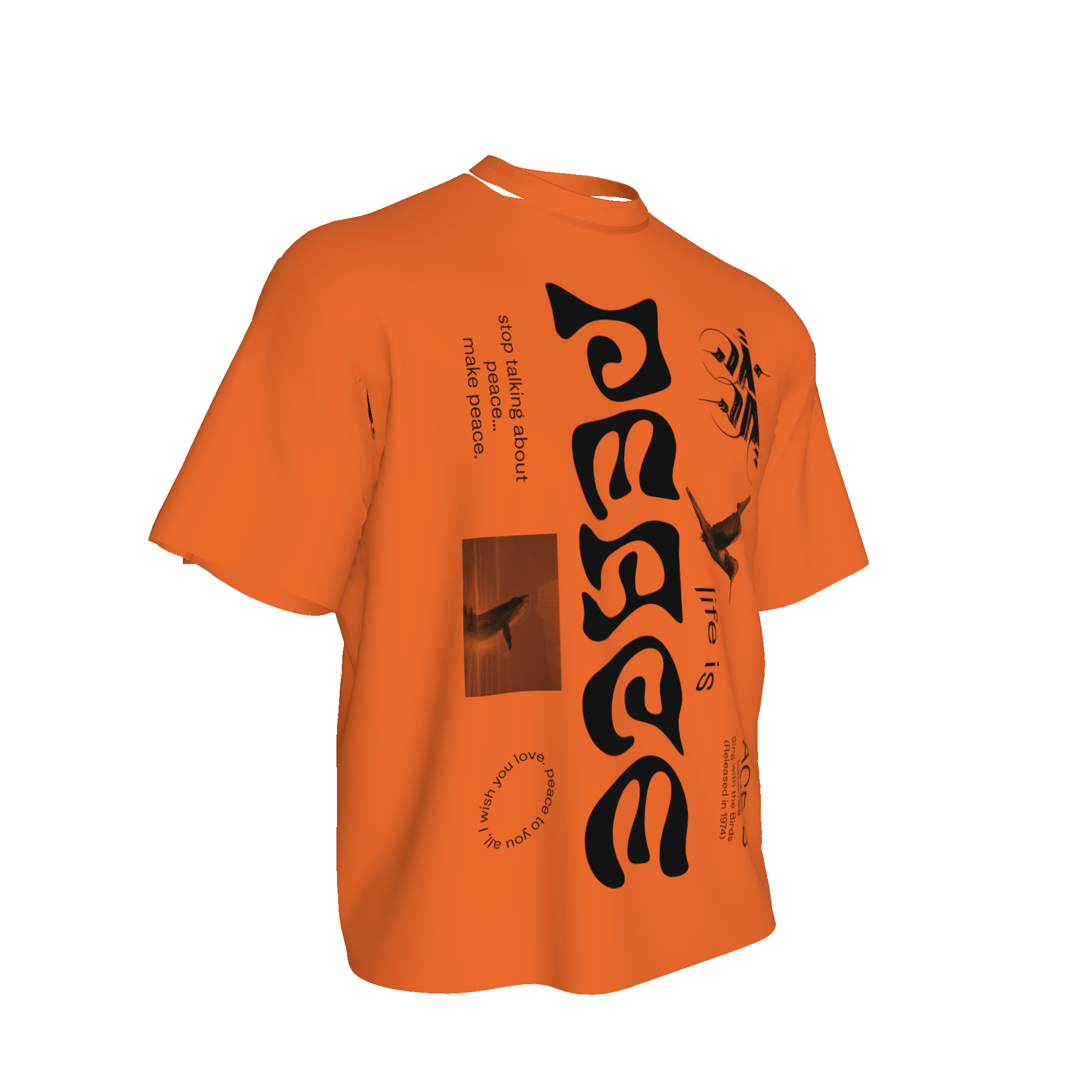 Lumumba S/S T-Shirt (Orange)