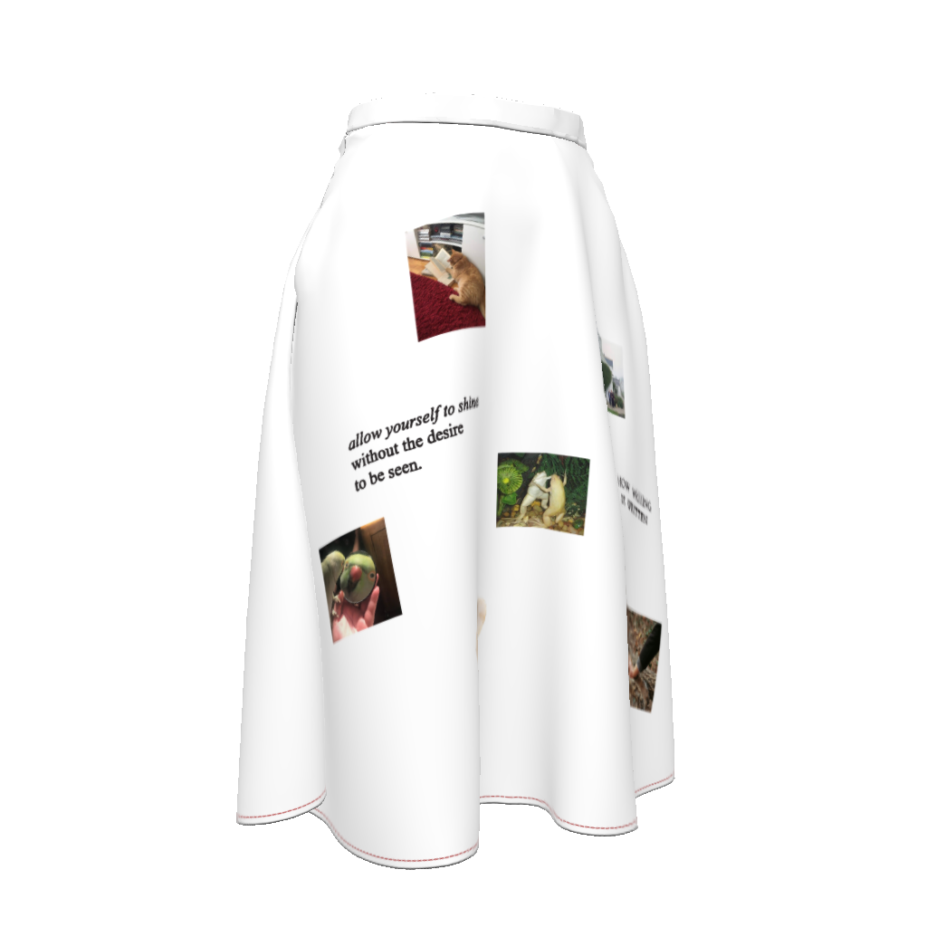 Mood Board 2.0 - Skirt (White)